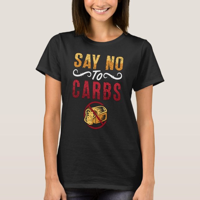 Nein zu CO2-Lieben für gesunde Lebensmittel T-Shirt (Vorderseite)