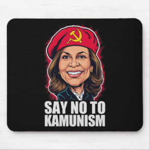Nein zu Kamunismus Wählen Sie Trump Vance 2024 Fun Mousepad