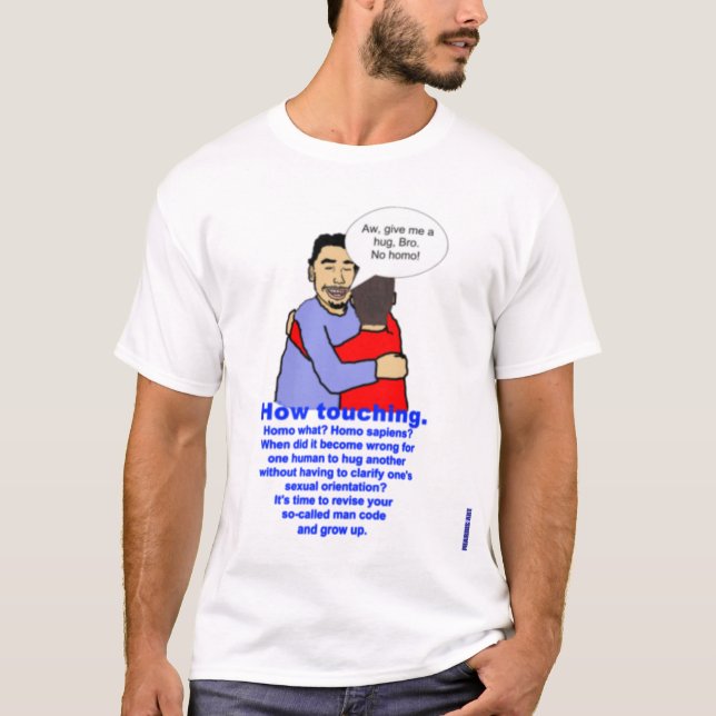 Nein zu keinem Homo-T - Shirt (Vorderseite)