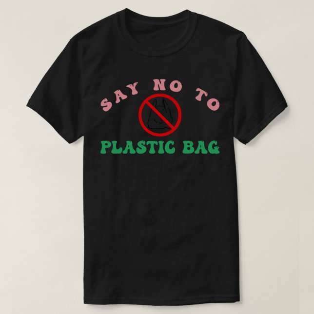 Nein zu Kunststoff 1 T-Shirt (Design vorne)