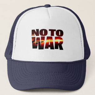 Nein zum Krieg T-Shirt Truckerkappe
