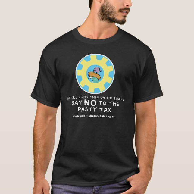 NEIN zum PASTENARTIGEN STEUER-Shirt T-Shirt (Vorderseite)
