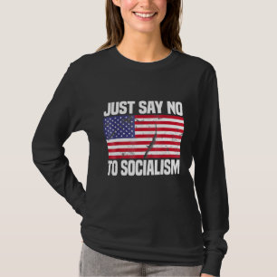 Nein zum Sozialismus T-Shirt