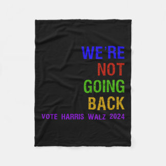 Nein zur Abstimmung Harris W 2024 Fleecedecke