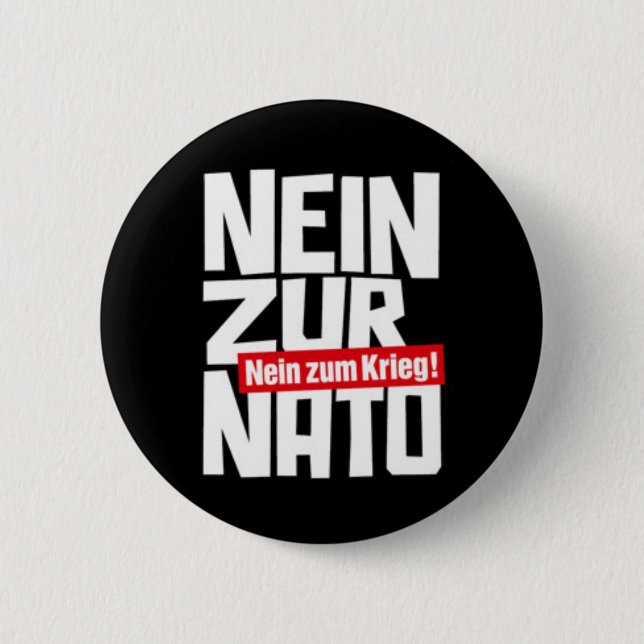 nein zur nato button (Vorderseite)