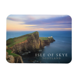 Neist Punktleuchtturm auf Skye am Sonnenuntergang Magnet