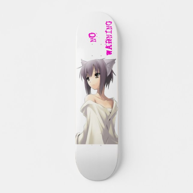 neko1, KEIN WARNING Skateboard (Vorne)