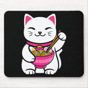 Neko Cat Ramen Anime Kawaii Teen Geschenk Mousepad