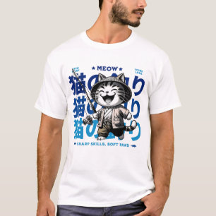 Neko Fish Master - Japans Purfect Angler T-Shirt