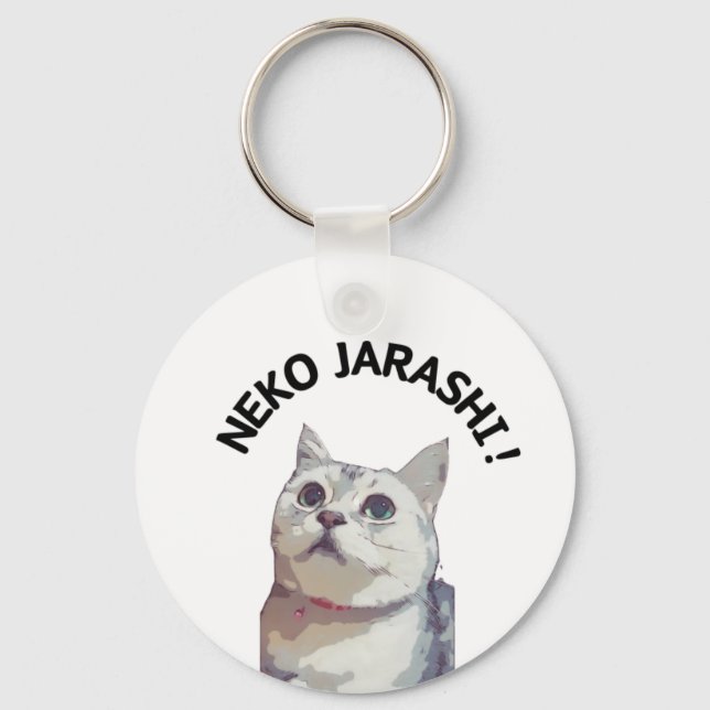 NEKO JARASHI キーホルダー　by ramu Schlüsselanhänger (Vorderseite)