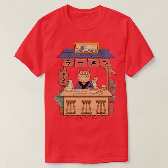Neko Ramen House T-Shirt (Design vorne)