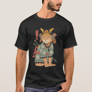 Neko Samurai T-Shirt