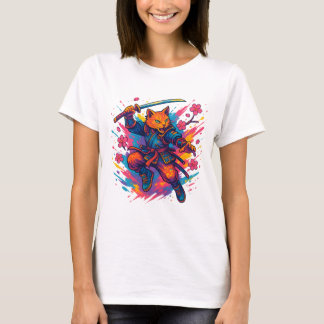Neko Shinobi – Die Krallen des Kriegers T-Shirt