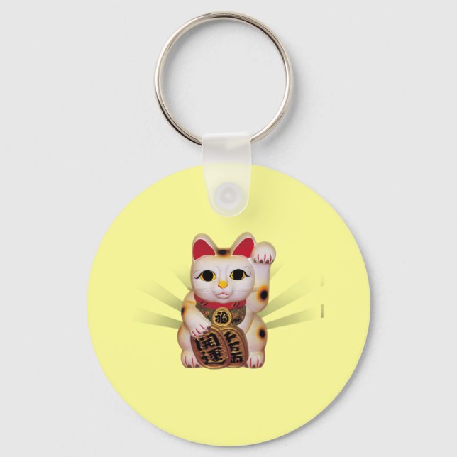 Neko: Viel Glück Neko Schlüsselanhänger (Vorderseite)