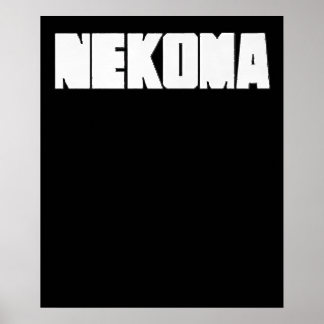 Neko Volleyball Übung Anime Manga Cosplay Poster (Vorne)