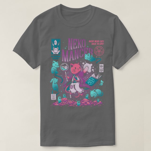 Nekomancer T-Shirt (Design vorne)