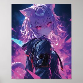 Nekomata Oku - Hololive | Poster
