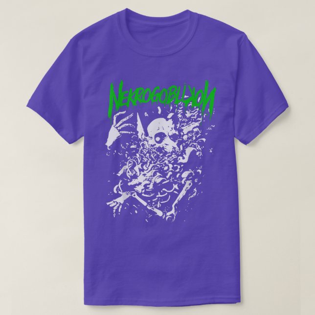 Nekrogoblikon, Halloween, Erntedank T-Shirt (Design vorne)