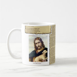 Nekrolog des Jesus Christus Der gute Hirte Kaffeetasse