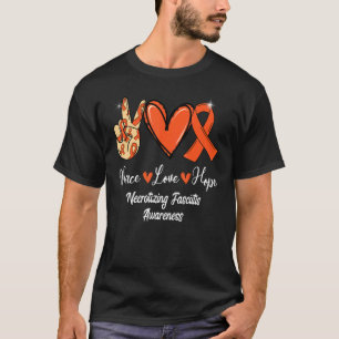 Nekrotisierende Fasziitis Friedensstiftung Liebe H T-Shirt