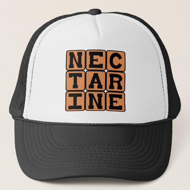 Nektarine, Zitrusfrüchte Truckerkappe (Vorderseite)