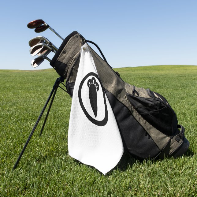 Nelke im Kreis Golfhandtuch (Gras)