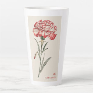 Nelke - Januar Blume Milchtasse