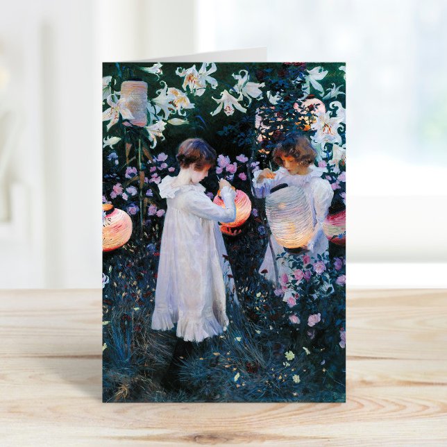 Nelke, Lily, Lily, Rose | John Singer Sargent Karte (Von Creator hochgeladen)
