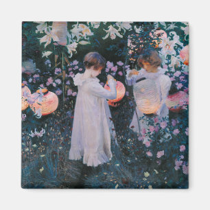Nelke, Lily, Lily, Rose (John Singer Sargent) Magnet