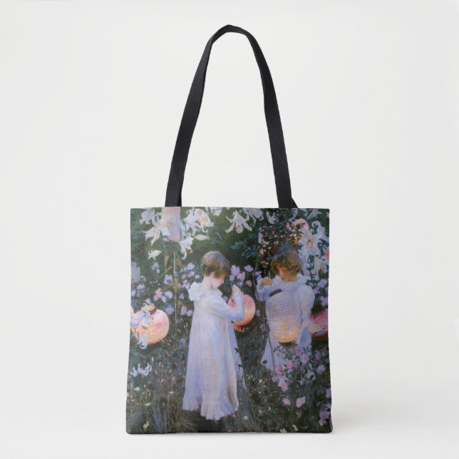 Nelke, Lily, Lily, Rose Tasche (Vorderseite)