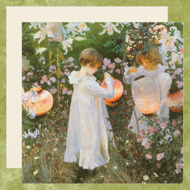 Nelke, Lily, Lily, Rose von John Singer Sargent (Von Creator hochgeladen)