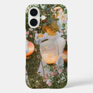 Nelke, Lily, Lily, Rose von John Singer Sargent iPhone 16 Hülle