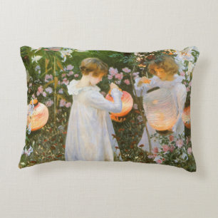 Nelke, Lily, Lily, Rose von John Singer Sargent Zierkissen