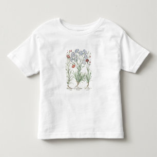 Nelken: 1. Caryophyllus multiplex flore albo,2 Kleinkind T-shirt