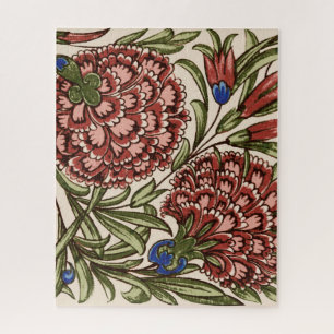 Nelken-Blumen-Kachel Antike Kunst