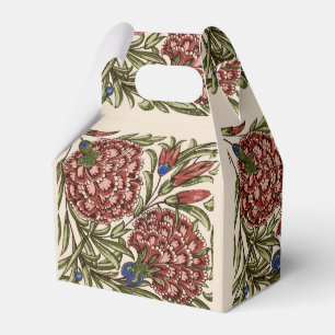 Nelken-Blumenfliese Antik Rustikal De Morgan Kunst Geschenkschachtel