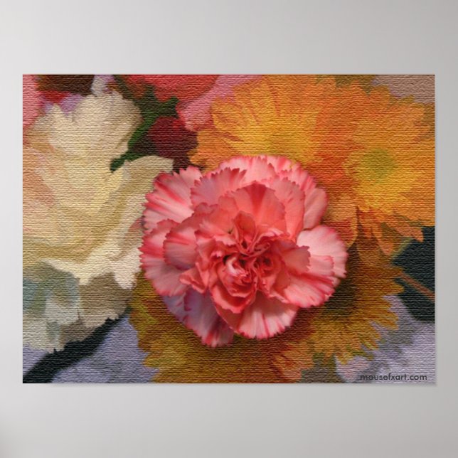 Nelkenplakat Poster (Vorne)