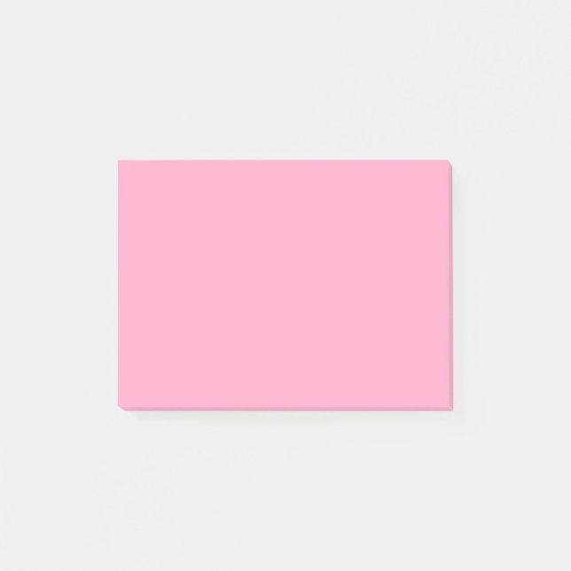 Nelkenrosa Farbe | Classic | elegant Post-it Klebezettel (Vorderseite)