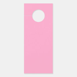 Nelkenrosa Farbe | Classic | elegant Türanhänger