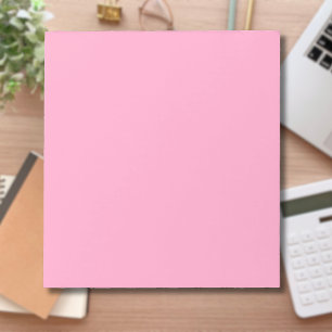 Nelkenrosa Vollton   Klassisch   Elegant  Notizblock