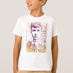 Nellie Bly Pop-Kunst-Porträt T-Shirt