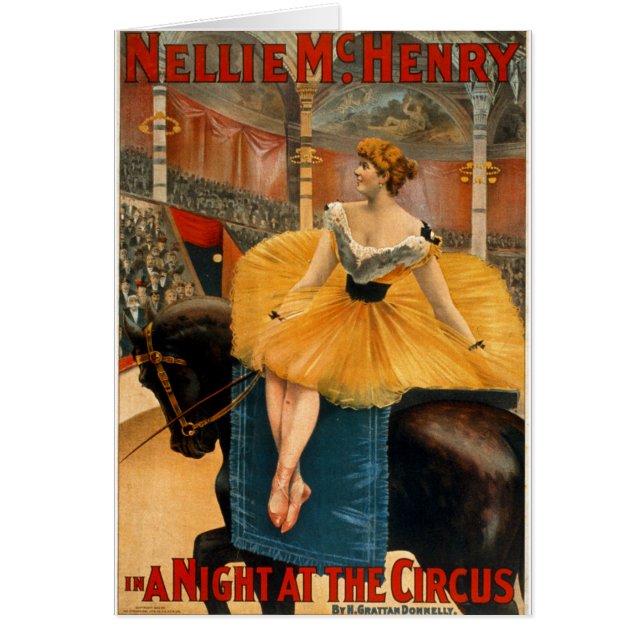 Nellie McHenry dans Une nuit au cirque (Devant)