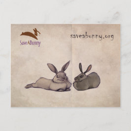 Nellie und Nesbit Postkarte