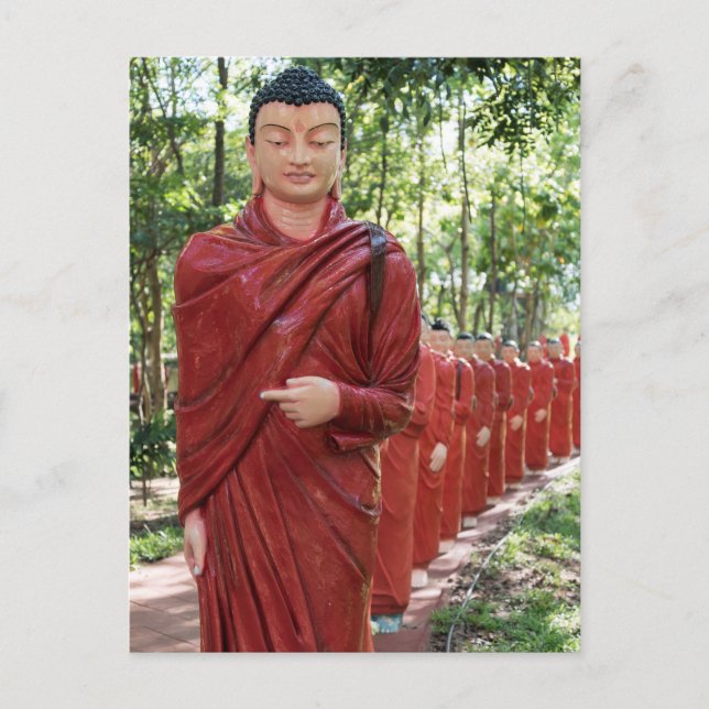 Nellikulama Tempel von 500 Arahants, Sri Lanka Postkarte (Vorderseite)
