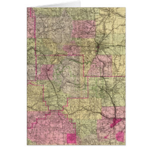 Nell's topographische Karte von Colorado