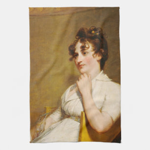 Nelly Grandtochter von Präsident Washington Geschirrtuch