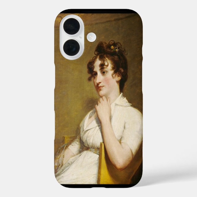 Nelly Grandtochter von Präsident Washington iPhone 16 Hülle (Rückseite)