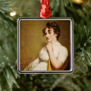 Nelly Grandtochter von Präsident Washington Ornament Aus Metall