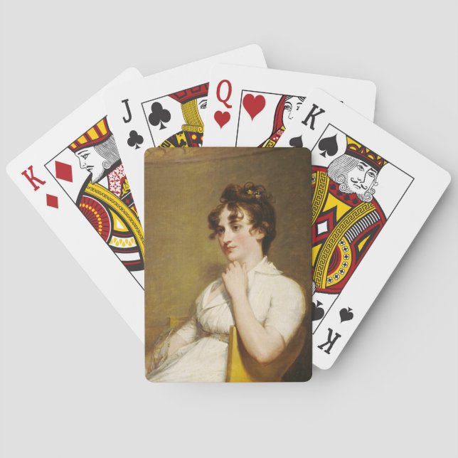 Nelly Grandtochter von Präsident Washington Spielkarten (Rückseite)