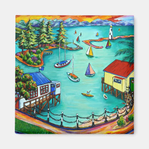 Nelson Harbor Magnet